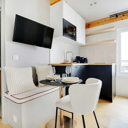 Cosy With Ac -2p- Sacre-coeur Montmartre باريس