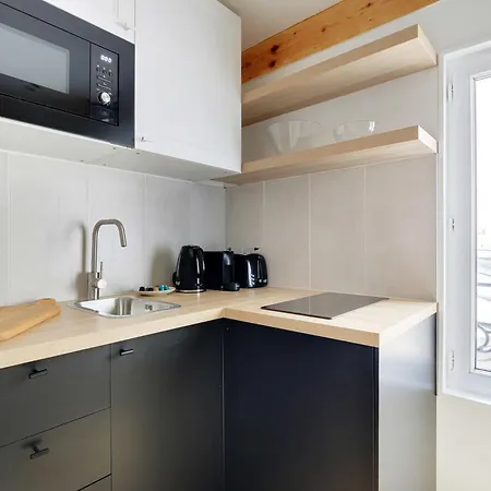 Cosy With Ac -2p- Sacre-coeur Montmartre باريس